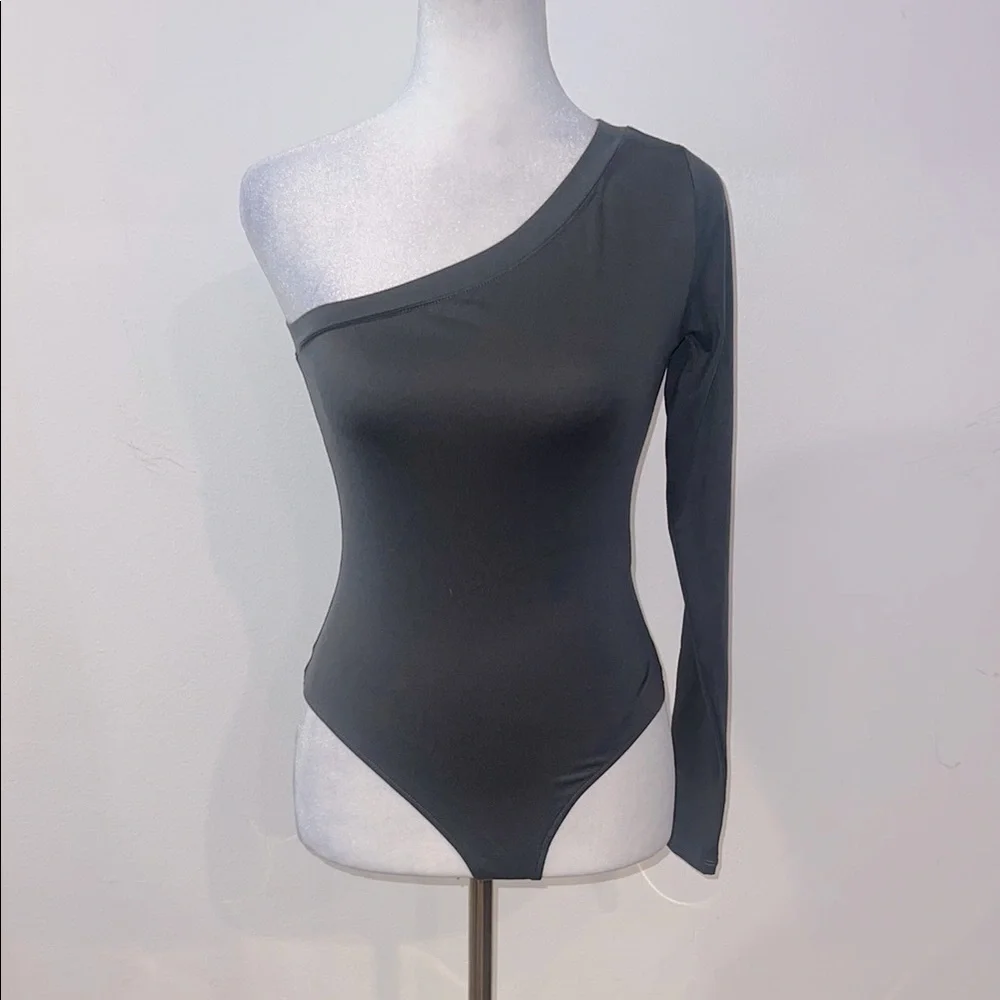 Polo Ralph Lauren Jersey One-Shoulder Bodysuit - Picture 2 of 6